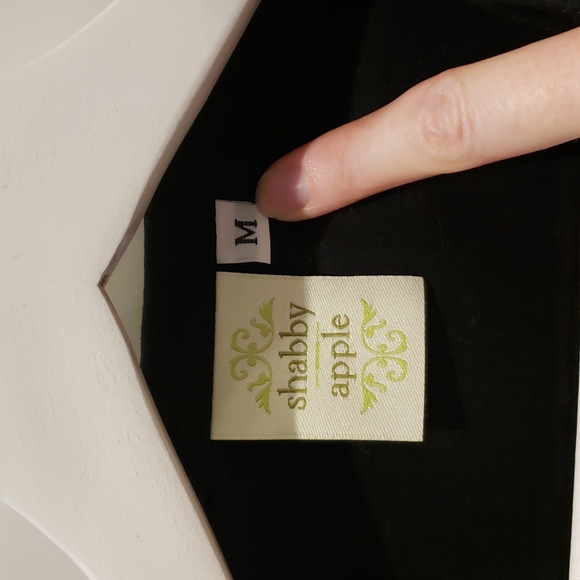 NWT Black Maternity Shirt Dress - M - Picture 5 of 9